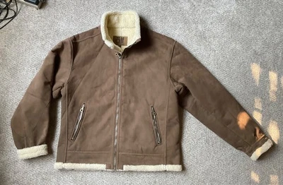 Bonita Chaqueta Sherpa Para Hombre Kuhl ALF L/S Cremallera Grande Marrón EE. UU. Imitación Gamuza Foto 1 de 4