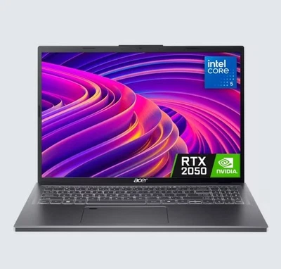 Acer Aspire 16 Laptop 16”  Intel Core 5 16GB RAM 512GB SSD Full HD+ Iron C Grade - Image 1 of 4