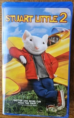 Stuart Little 2 VHS Clamshell Stewart Rare? Blue Case Estate Item As Is Good Con - Image 1 of 3