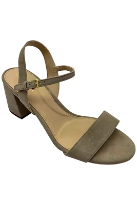 Cole Haan女式Josie粗跟凉鞋Lt砂浆 — 第 1/3 张图片