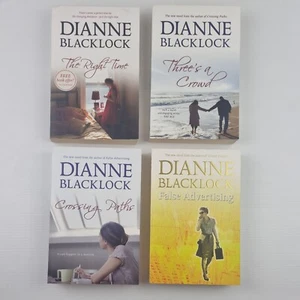 Dianne Blacklock The Right Time Three's A Crowd Crossing Paths Large Paperback - Picture 1 of 12