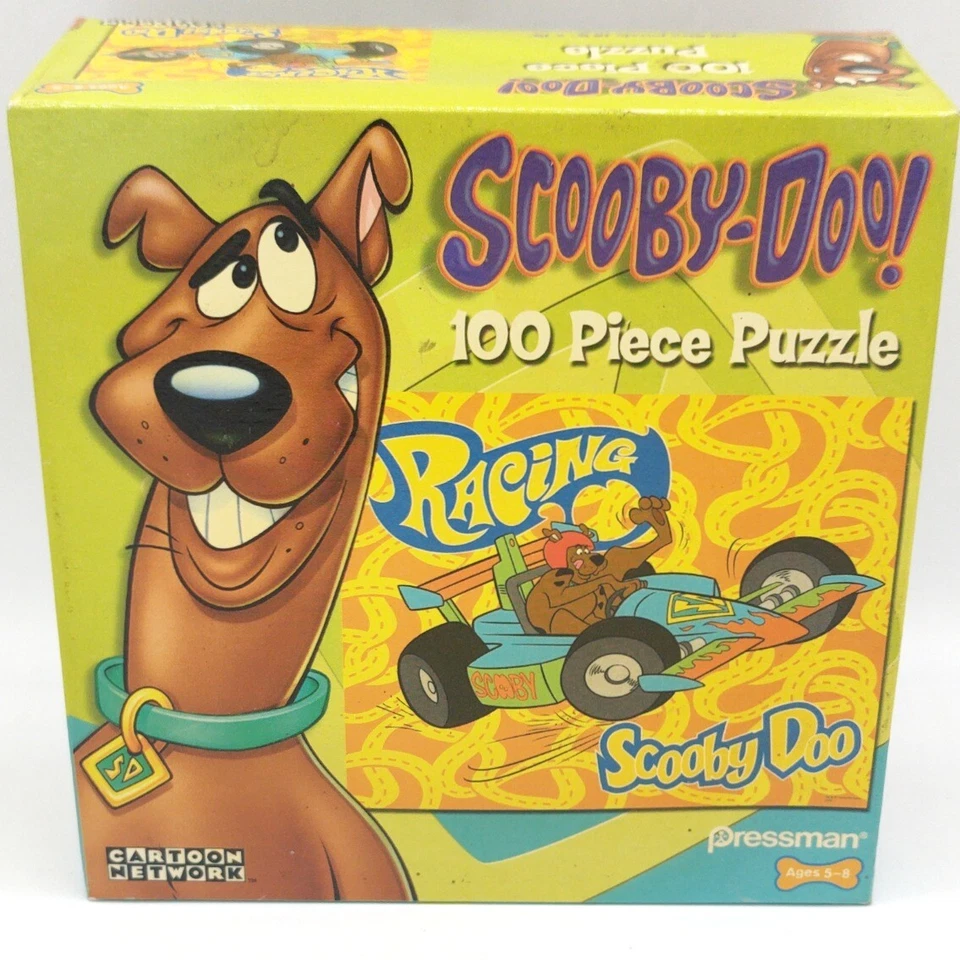 Rompecabezas Scooby Doo Racing 100 piezas Pressman Cartoon Network nuevo  Foto 1 de 4