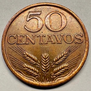 1979 Portugal 50 Centavos - Beautiful Coin - #A-052 - Picture 1 of 2