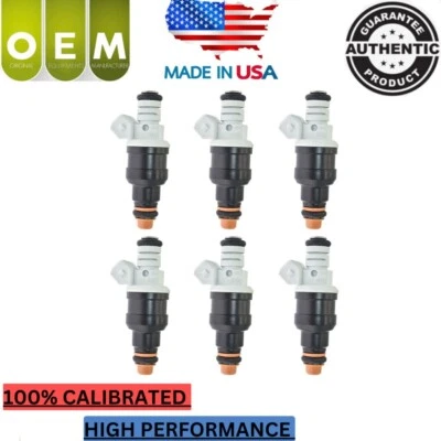 Inyectores de combustible Bosch OEM 6X para Ford F-150 F-350 F-250 1993-96 4,9 L l6 F1ZE-B4C Foto 1 de 4