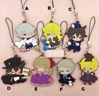 Japan Anime Pandora Hearts Heart of Pandora Keychain Rubber Strap Phone Charm LY