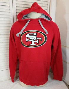 Antiqua, NFL-San Francisco 49ers, uomo, grande, cucito, rosso, felpa con cappuccio, uomo - Foto 1 di 13