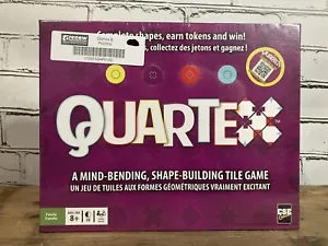  New QUARTEX MIND BENDING SHAPE BUILDING TILE GAME Complete CSE GAMES  - Picture 1 of 5