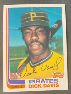 Dick DAVIS 1982 Topps Traded Baseball #24T Pittsburgh Pirates - Picture 1 of 2