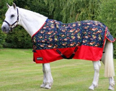 Hy Thelwell Collection StormX Original 0g leichter Weichenteppich 3'0-7'0" Marineblau