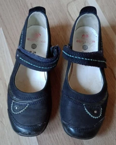 Schick + bequem Ballerinas Halbschuhe ELEFANTEN Schuhe Mädchen Gr. 28 WMS Mittel - Bild 1 von 5