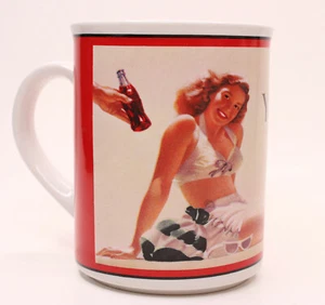 Tazza caffè Varga vintage da collezione Pin Up Girl Yes marzo 1943 art deco 1987 - Foto 1 di 6