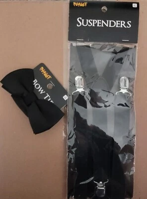 Tirantes y pajarita Spirit Halloween nuevos nunca usados envío gratuito  Foto 1 de 4