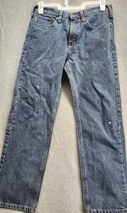 Carhartt B480 DPS Jeans Traditional Fit Straight Leg Mens Size 34X30 Distressed - Picture 1 of 10