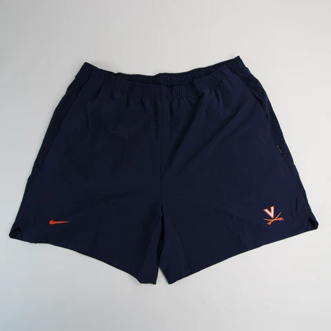 Virginia Cavaliers Nike Dri-Fit Athletic Shorts Men's Blue New Cover