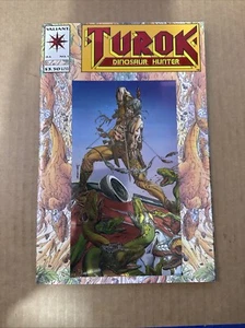 TUROK the DINOSAUR HUNTER #1 (Valiant Comics 1993) Chromium Foil 🔑 - Picture 1 of 14