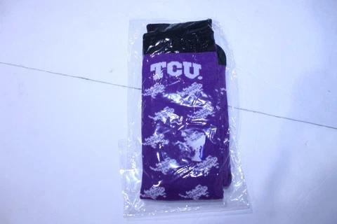 Adult TCU Horned Frogs Small NWOT Socks (Purple) Cover