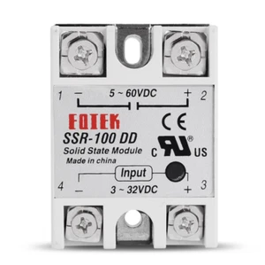 1PCS Fotek SSR-100DD SSR100DD 100A Solid State Module -New Free Ship - Picture 1 of 4