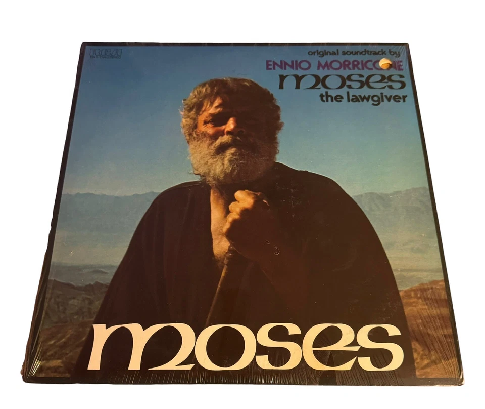 “Moses The Lawgiver” Soundtrack By Ennis Morricone - RCA 1974 - New & Sealed - Image 1 of 3