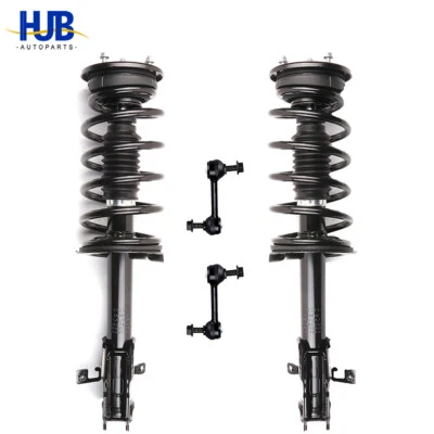 Front Struts w/ Coil Spring Sway Bars Kit for 2011 - 2014 Ford Edge Lincoln MKX - Image 1 of 4