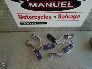 Harley Davidson Passenger & Driver HIGHWAY PEGS VERY NICE CONDITION - Picture 1 of 3