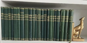 CHARLES DICKENS -HOUSEHOLD EDITION 1870’s CHAPMAN & HALL LONDON-22VOLUMES - Picture 1 of 8