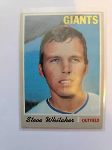 1970 TOPPS STEVE WHITAKER #496 NM COMBINED SHIPPING - Picture 1 of 2