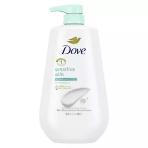 Dove Jabón Corporal con Bomba Piel Sensible Hipoalergénico, Sin Parabenos, Sulfato-Fr - Imagen 1 de 12