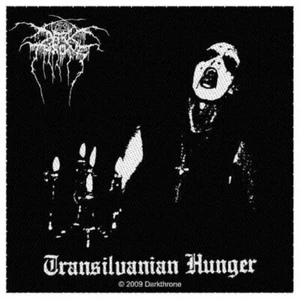 DARKTHRONE - Patch Aufnäher - Transilvanian Hunger 10 x 10cm - Picture 1 of 1