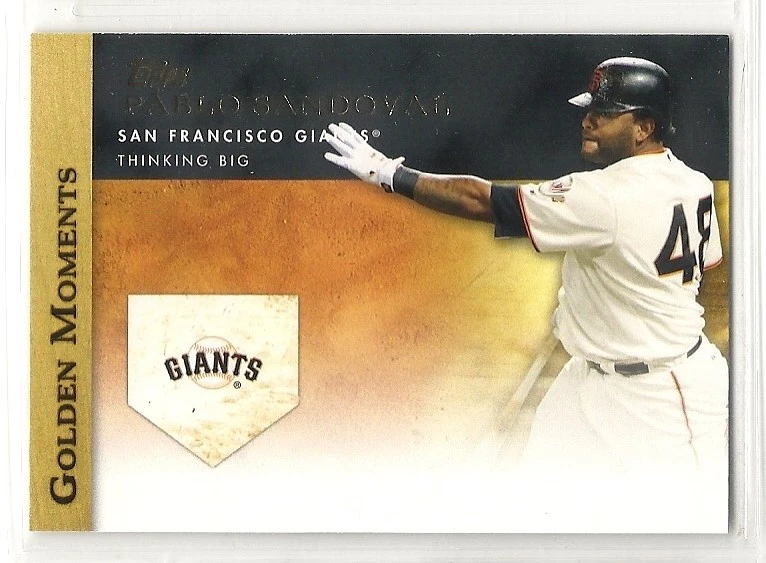 2012 Topps Series 2 Golden Moments - #7 - Pablo Sandoval - San Francisco Giants - Image 1 of 1