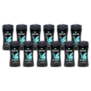 12x Axe Apollo 3-in-1 Body Face Hair Wash 250ml For Men Sage & Cedarwood Scent - Picture 1 of 4