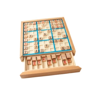 Sudoku-Spiel Schach Kind Zahlenpuzzle-Spielbrett Tischpuzzle Für Kinder - Bild 1 von 11