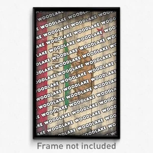 Woodlake California Poster (CA City Souvenir 11x17 Town Print) - Picture 1 of 1