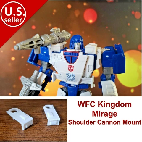 Transformers WFC Kingdom Mirage Shoulder Cannon Adapter Mount Upgrade Kit TF-Lab Cover