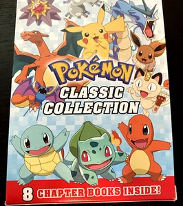 Pokemon Classic Collection - Set of 8 Chapter Books Inside - Picture 1 of 6