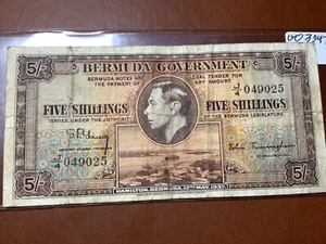 bermuda 5shillings 1937 003947-47b - Picture 1 of 3