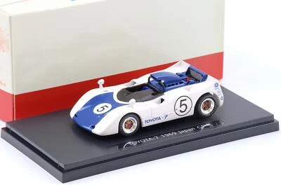 1:43 Ebbro Toyota 7 Giappone GP 1969 #5 Bianco/ Blu - Immagine 1 di 3