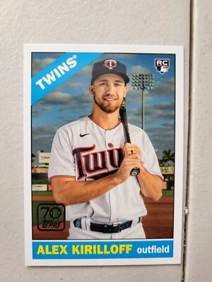 2021 Topps Alex Kirilloff 70 Years #70YT-16 Minnesota Twins NM Free Shipping - Image 1 of 2