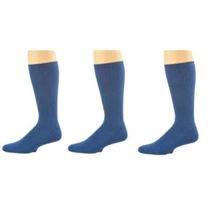 Cotton Crew Socks, Diabetic Arthritic Men Socks, Super Soft Acrylic Crew Socks - Picture 1 of 17