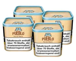 4x Pueblo Classic Feinschnitt Tabak Dose á 100g Drehtabak