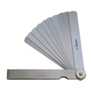 Niigata Seiki SK Made in Japan Thickness Gauge (Gap Gauge) Set of 10 100mm 100MH - Picture 1 of 5