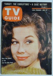 Oklahoma June 2 1962 TV Guide MARY TYLER MOORE Jack Kelly MAVERICK Lory Patrick - Picture 1 of 2