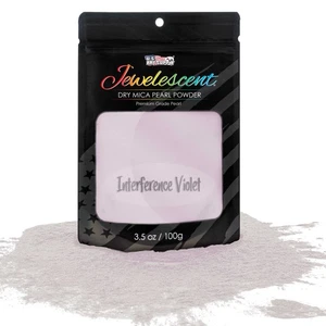Interference Violet Mica Pearl Powder 3.5oz Cosmetic Grade Soap Slime Makeup Art - Picture 1 of 5