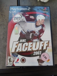 NHL FaceOff 2003 (Sony PlayStation 2, 2002) CIB con manual PROBADO - FUNCIONANDO - Imagen 1 de 3