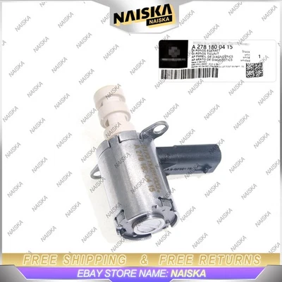 2781800415 Electroválvula de control de flujo de bomba de aceite del motor apta para Mercedes Benz CLA250 Foto 1 de 4