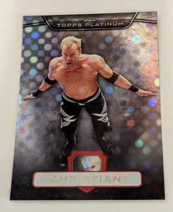 2010 Topps Platinum WWE X-Fractors #5 Christian - Bild 1 von 2