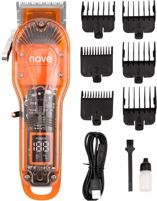 Cortapelos inalámbrico Nave para hombre - Profesional Zero Gap T-Blade naranja  Foto 1 de 4