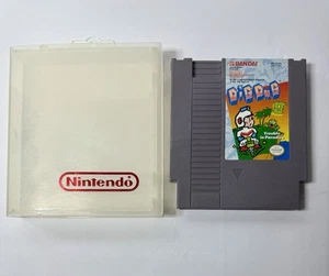 Vintage NES Dig Dug II Trouble in Paradise (1989) Bandai Nintendo Game Tested - Picture 1 of 11