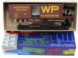 Roundhouse 1025 HO 40' Horizontal Rib Box Car Kit WP 3417 - Picture 1 of 3