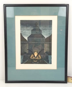 Wolfgang Herzig geb. 1941 Östereich Radierung Allerseelen sign. 1974 lim. 36/160 - Bild 1 von 13