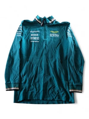 Aston Martin Racing F1 - Team Issue 1/4 Zip Fleece - Large - Image 1 of 4